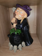 Locals ONLY 29cm witch with cauldron