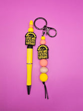Load image into Gallery viewer, Bead Pens &amp; Key Chain Sets

