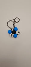 Load image into Gallery viewer, Flower Key Chain Lge beads
