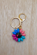 Flower Keychain Small Beads