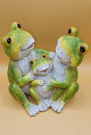 Frog Family 14 x 15 cm