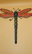 Load image into Gallery viewer, Dragonfly Wall Art 25cm
