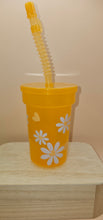 Load image into Gallery viewer, Kids plastic sip Cups with straw
