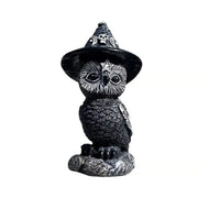 Black Magic Owl Statue 10cm