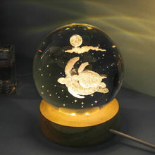 Load image into Gallery viewer, 3D Crystal Ball Lamp
