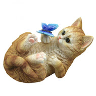 Cat with Butterfly 21cm