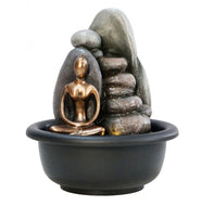 Resin Yoga Human Fountain 16x16x19 cm