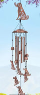 Dog wind chime 83cm