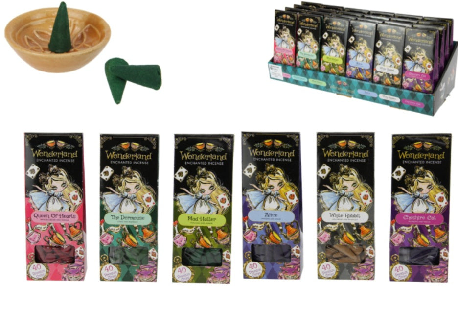 Wonderland Incense Cones 40pk