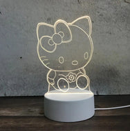 3D Led Usb Lamp (H)