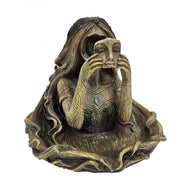 Mystical Tree Dryad Backflow Burner 12.5 x 10.5 x 11 cm