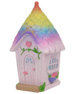 Rainbow Fairy Garden House 20cm