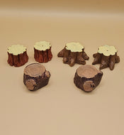 Fairy Garden Tree stumps. Chosen at random
