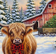 Highland Cow Christmas pack