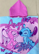 Blue & Pink Hooded Towel