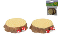 Fairy Garden Stump 2 pack