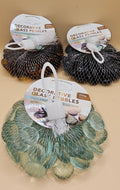 Decorative glass pebbles 350g