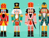 Nutcracker themed pack