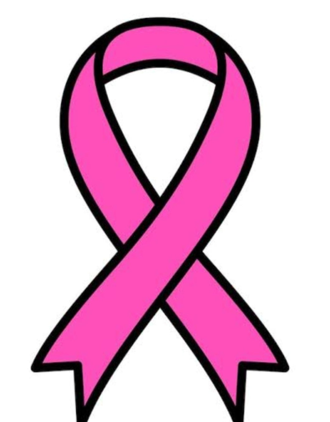 Pink ribbon donation tab