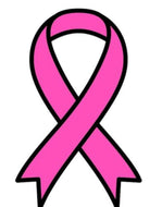 Pink ribbon donation tab