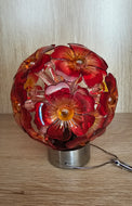 Solar flower ball