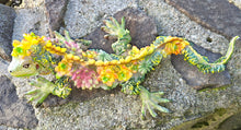 Load image into Gallery viewer, Lizard with Succulent Finish 31cm
